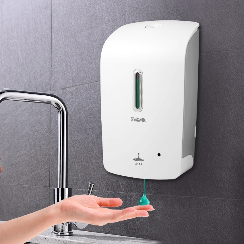 1000ml Capacity Automatic Soap Dispense Bathroom Accessoriesr Washroom