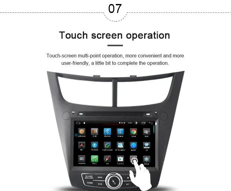 Cheap JDASTON Android 9.1 Car DVD Player For CHEVROLET SALT 2014 2015 2 Din Car Radio GPS Navigation Multimedia Stereo WIFI Bluetooth 8