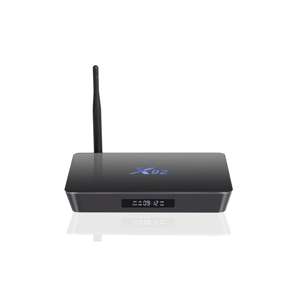 

X92 Android 6.0 TV Box Amlogic S912 Octa-core 2.4GHz/5.8GHz WiFi HD 2.0a with USB 2.0 SD Card Slot Smart TV Box 2G 3G 16G 32GB