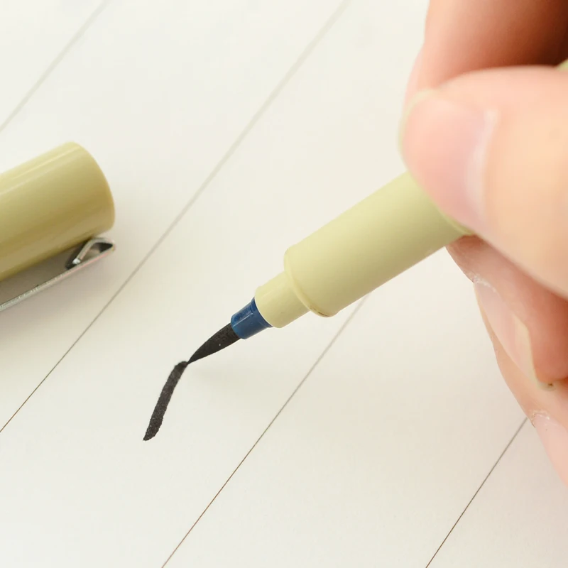 9 размеров Сакура лайнер ручка Набор Водонепроницаемый Гладкий Fineliner ручка Pigma micron рисунок маркер рисовать лайнеры Tiralineas маркеры для художников