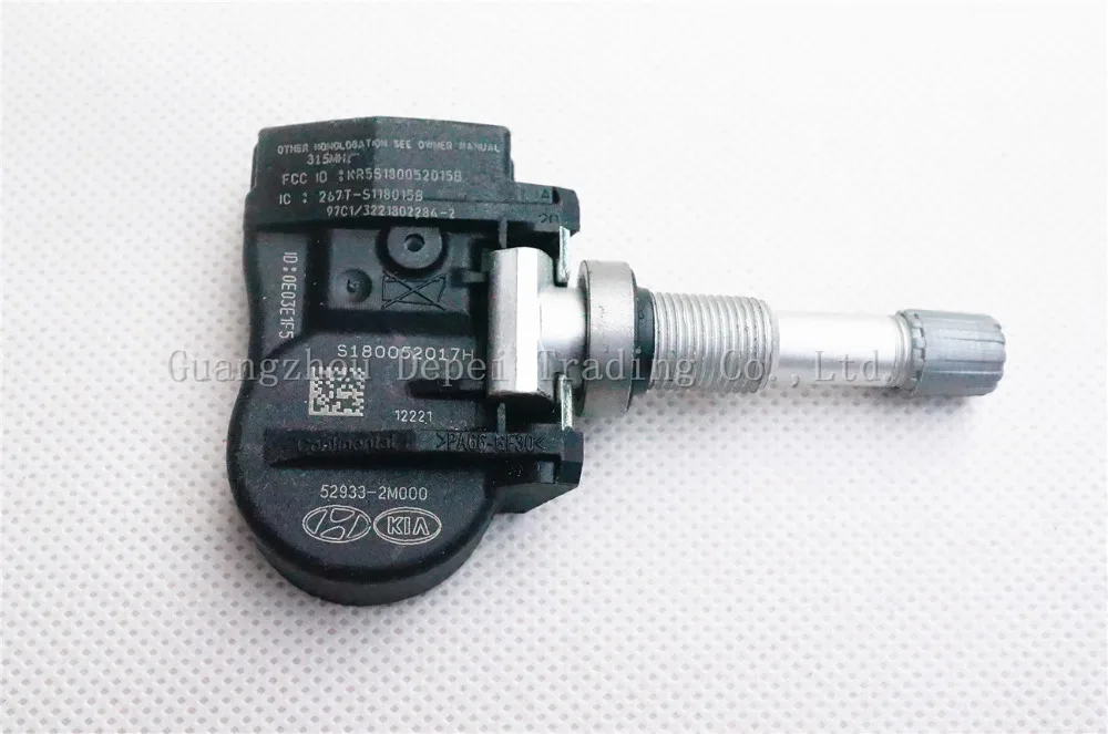 1pcs For Kia Tpms Sensor Valve Oem 529332m000 Soul Forte Sorento