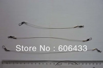 

65PCS Fishing Lure Trace Wire Leader Swivel Tackle Spinner Shark Spinning expert 15CM, 20CM, 30CM