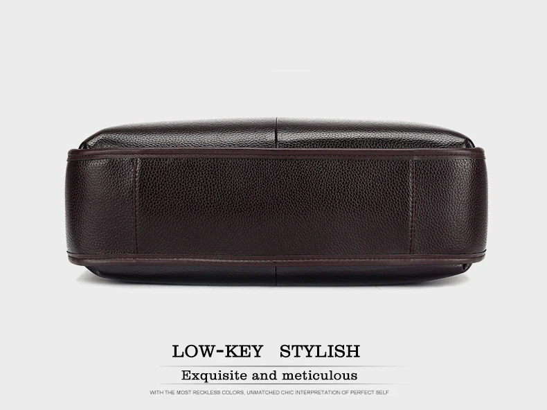 cowhide male commercial briefcase (18)