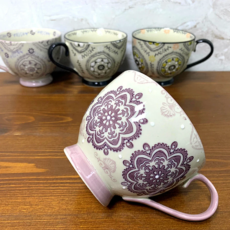 Кофейные чашки и кружка чашка для кофе молочный чай креативные керамические
