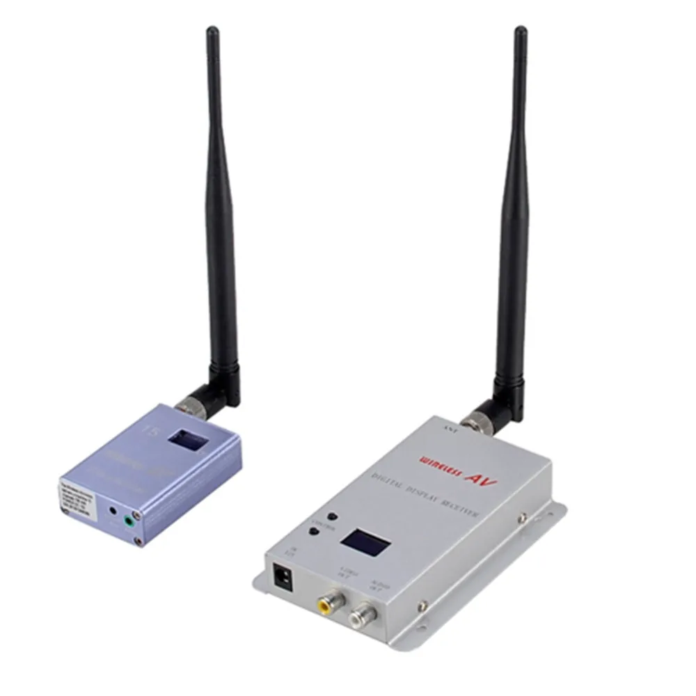 

New Secutiry CCTV Surveillance 15CH 1.2G Wireless AV Receiver and Transmitter 15-CH 1.2GHz 700mW Wireless Audio Video Sender
