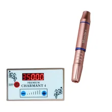 Permanent Makeup Kit Eyebrow Lip Liner Tattoo Machine MTS Needle Pen Permanent Eyebrow Lip Liner Tattoo Rotary Pen WithPanel