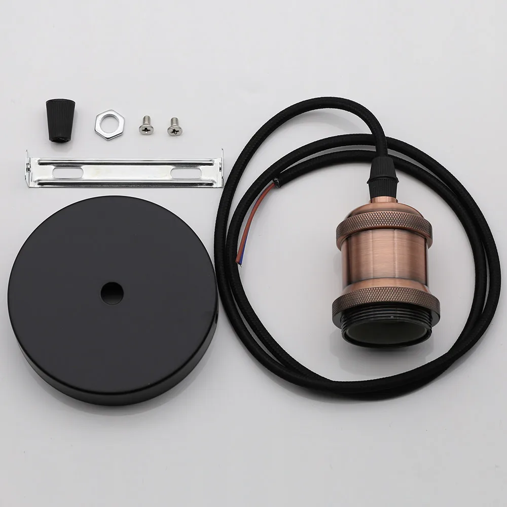  Classical Vintage Cord Pendant Lights E27 110V 220V Modern Lamp Bases LED Lights Edison Bulb Decor  - 33007804521