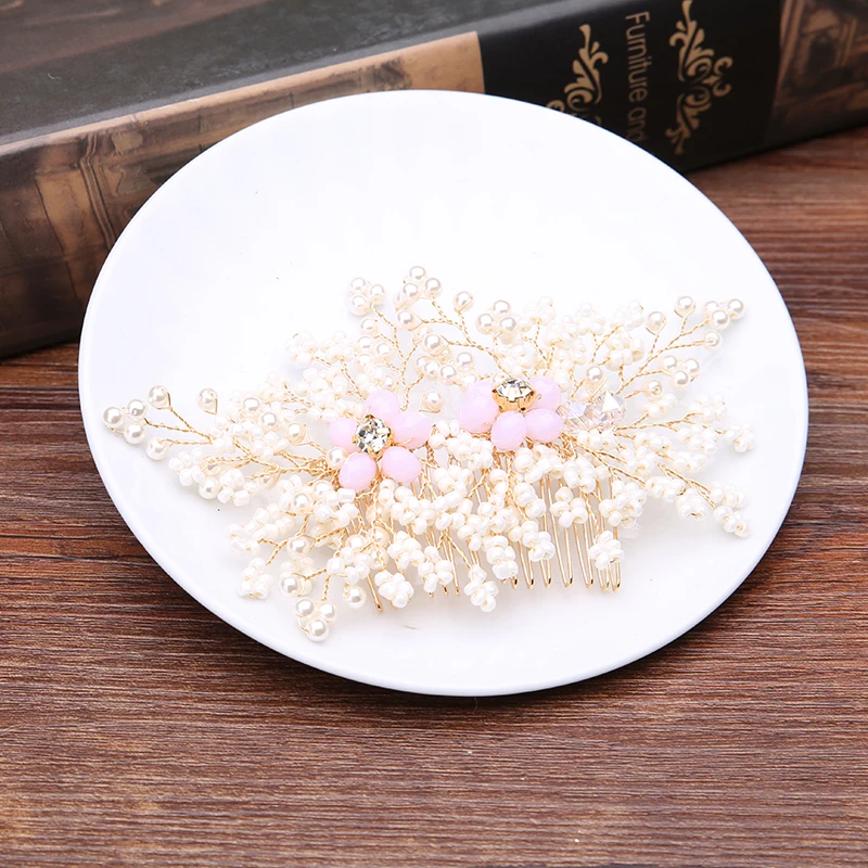 Beads Hair Comb (4)