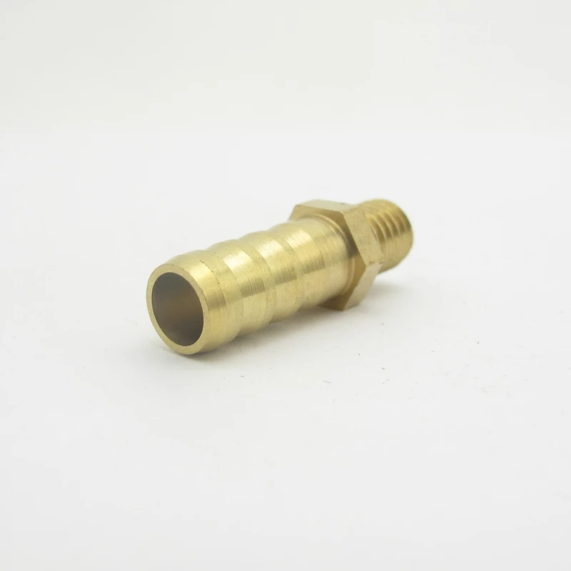 8mm Hose Barb x M8*1.25mm Male Metric Thread Brass Barbed Pipe Fitting Coupler Connector Adapter For Fuel Gas Water pipe fitting,hose pipe fitting