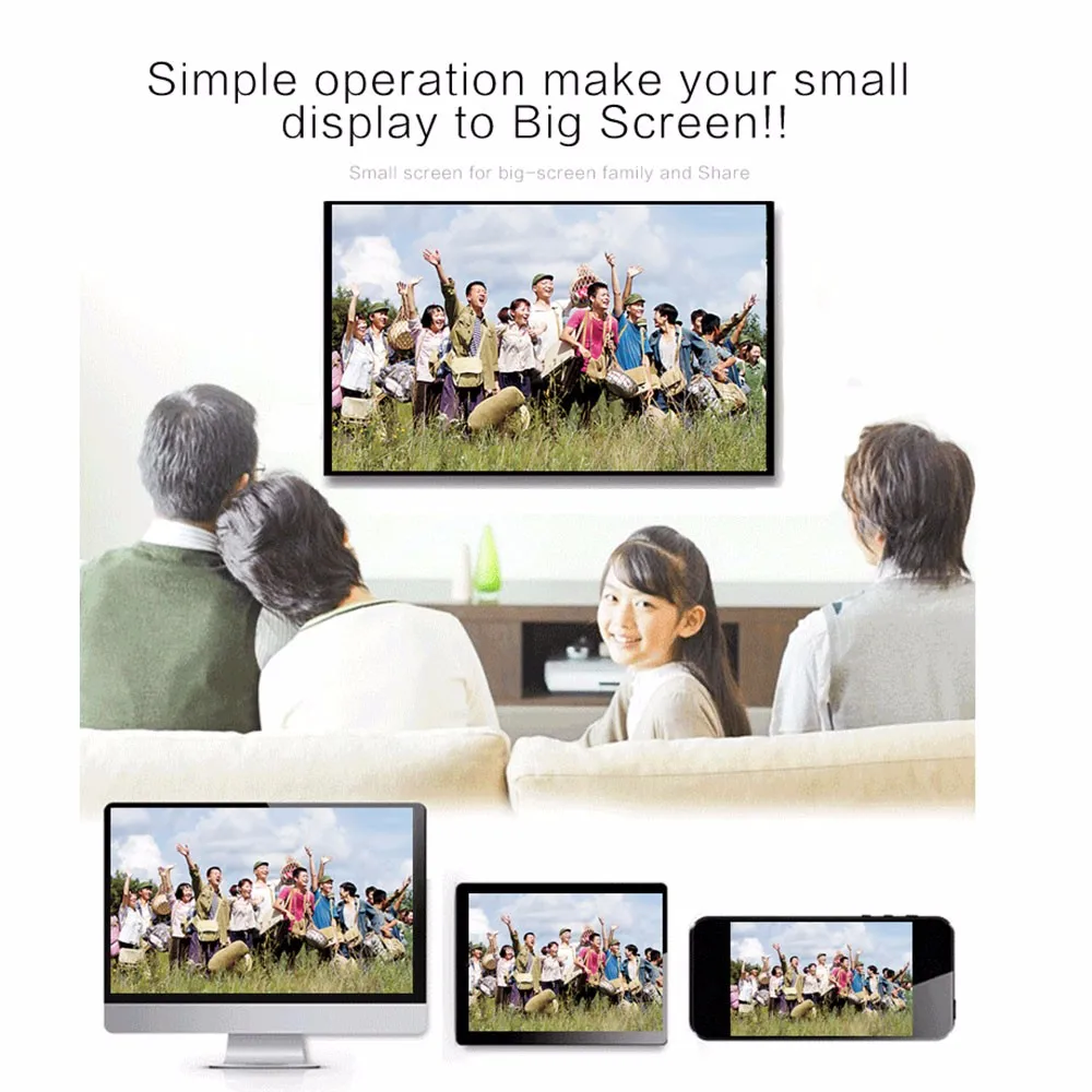 Wifi HDMI tv Stick Smart tv AV беспроводной адаптер Dongle видео приемник Displayer DLNA Airplay Miracast Airmirroring BHE5