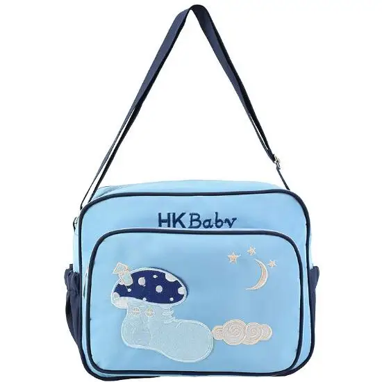 Maternity Bag snails style Diaper Nappy Bags Nursing handbag For Mummy travel Large Capacity baby boy diaper bags - Цвет: T6318-Sky blue