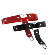 Пикантные Для женщин шипованных сердце любовь подвязки заклепки Панки готы Harajuku пояс ручной работы кольцо подвязки подарок NYZ магазин