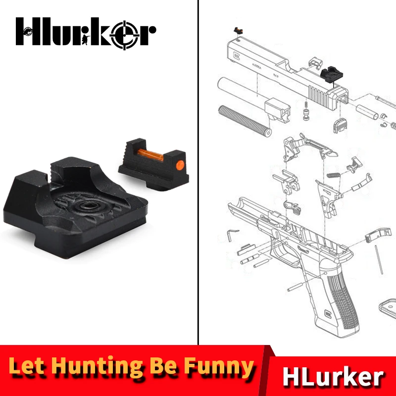 Hlurker тактические охотничьи страйкбольные принадлежности для пистолета Глок. 230