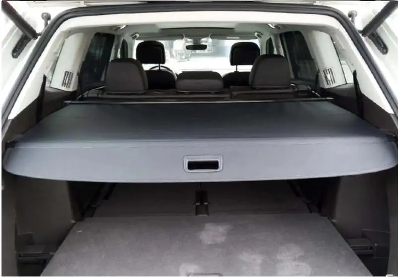 

High Qualit Car Rear Trunk Cargo Cover Security Shield Screen shade Fit For Volkswagen Teramont 2017 2018 2019 BY EMS