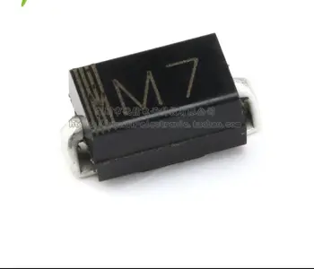 

M7 1N4007 SMA DO-214AC 1A/1000V SMD rectifier diode