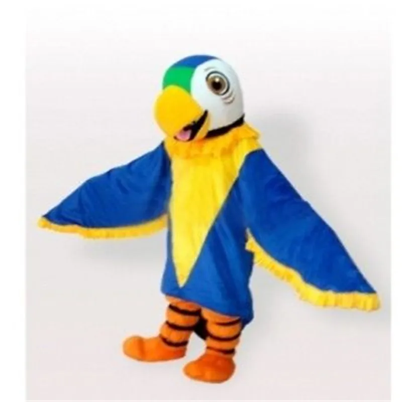 

Advertising Carnival Blue parrot Adults Mascot Costume suits Festival Party fancy dress Cosplay Party Game Dress Adults Size