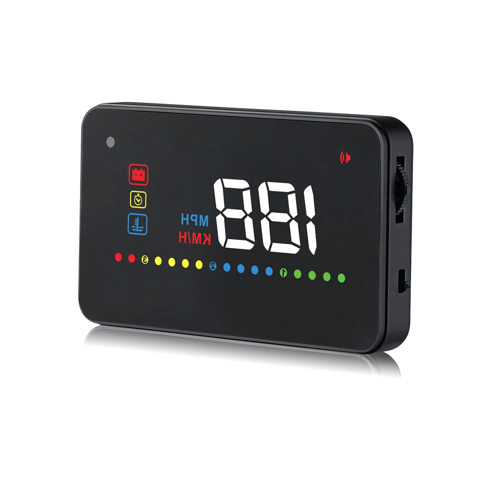 

Car HUD Universal Head Up Display Speedometer OBD2 LCD Temperature Water Projection M8617