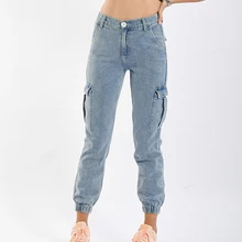 Новинка, джинсы, облегающие, повседневные, модные, большие размеры, высокая талия, узкие брюки-карго, уличная одежда