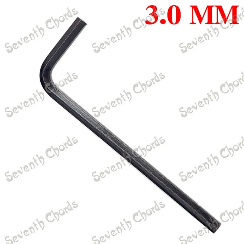 10 Pcs Guitar DIY Repair Tool 3mm Hexagon wrench Allen wrench for Tremolo Bridge Nut Adjustment