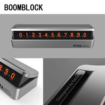 

Car styling Hidden Parking Phone Number Plate for Seat Leon Ibiza Skoda Rapid Fabia Octavia Yeti Superb Audi A3 A4 B8 B6 B7 A6