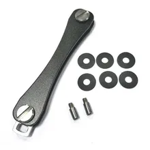 DIY EDC инструменты Карманный ключ Организация смарт-брелок для ключей кошельки металлические автомобильные ключи держатель коллектор ключница брелок кольцо инструменты