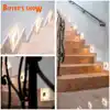 Empotrada lámparas de pared LED 3W de luz de paso camino de jardín pie luminoso escalera luces de noche decorativas pie luminoso de la pared ► Foto 2/6