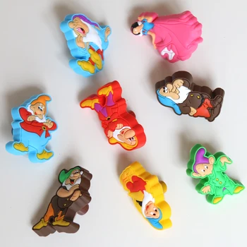 

8PCS Soft Cartoon Chrildren Room Furniture handles pulls knobs Creative Environmental Protection Anticollision children Knobs