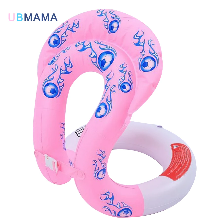 2018 New hot sale safety life jacket cartoon inflatable life vest water safety swimsuit kids swimming accessories