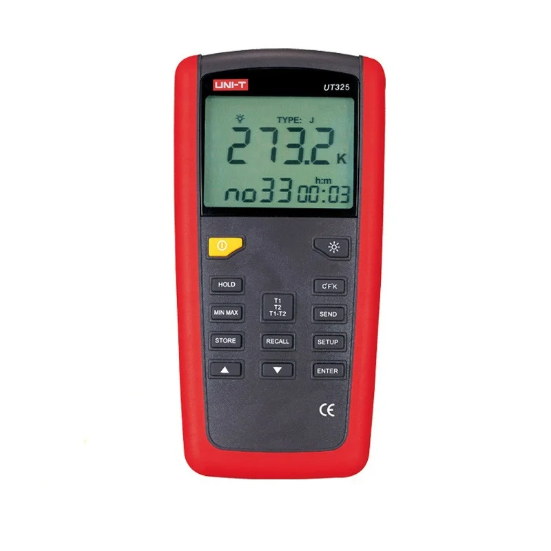 

UNI-T UT325 Contact Type Termometers Range -200~1375 USB Interface Industrial Temperature Test Selection Type K.J.T.E.R.S.N