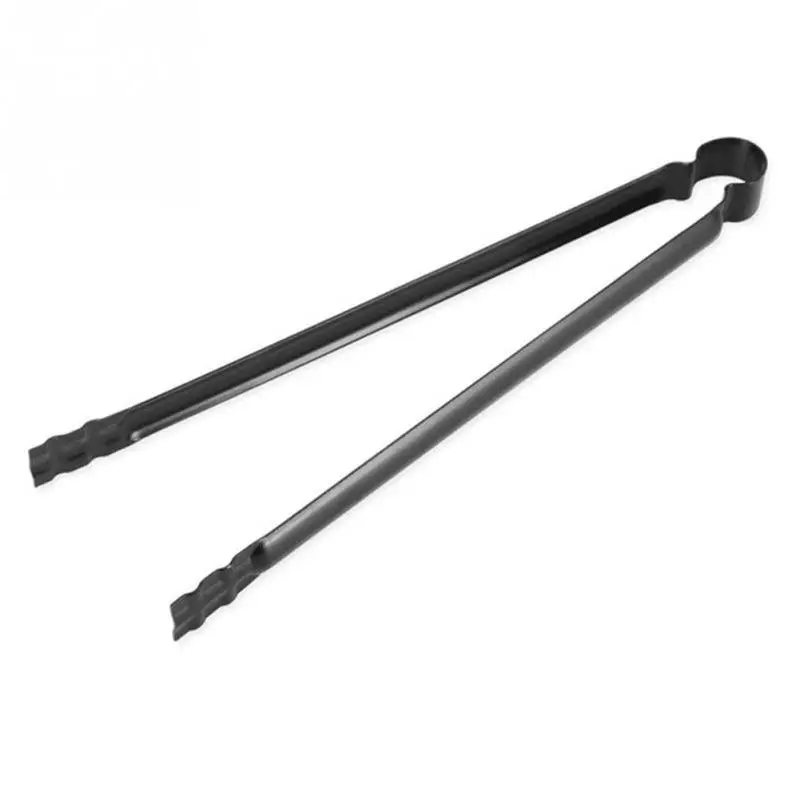 

Iron BBQ Charcoal Tongs Handle Barbecue Clips Clamp Tools Portable Camping Kitchen Gadget