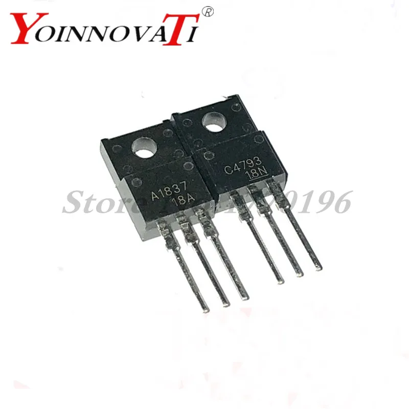 

Free shipping 100pcs/lot 2SC4793 2SA1837 50pcs 2SC4793 C4793 +50pcs 2SA1837 A1837 TO-220F