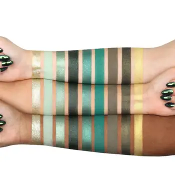 

2019 new 9 colors green eyeshadow palette beautiful summer colors eyeshadow makeup