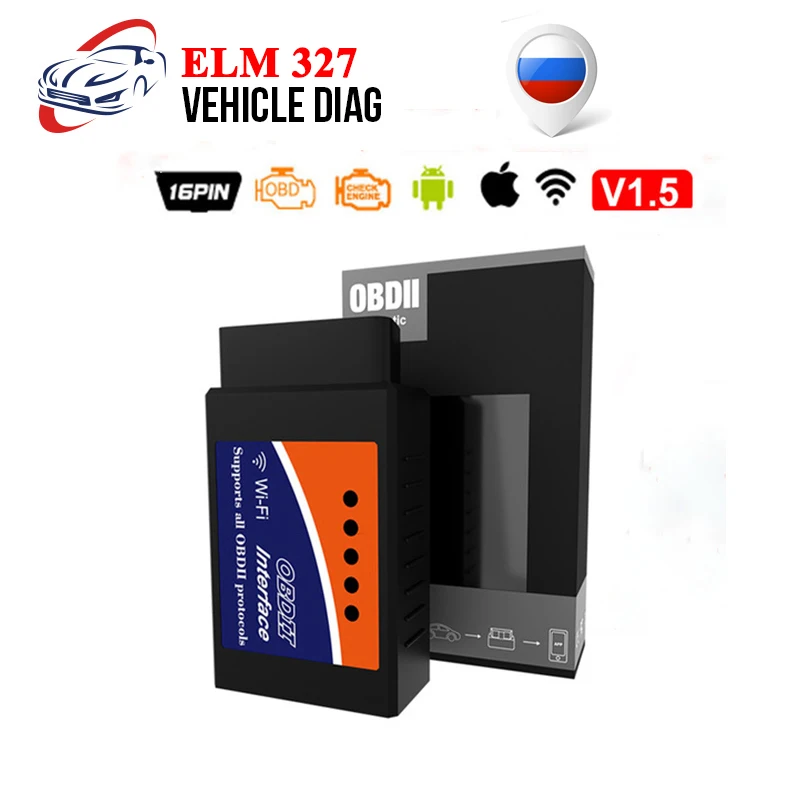 

Free Ship OBD2 ELM327 V2.1/V1.5 Bluetooth/Wifi Auto Diagnostic Scanner Elm327 Obd2 Car Diagnostic Tool Wireless For Android/IOS
