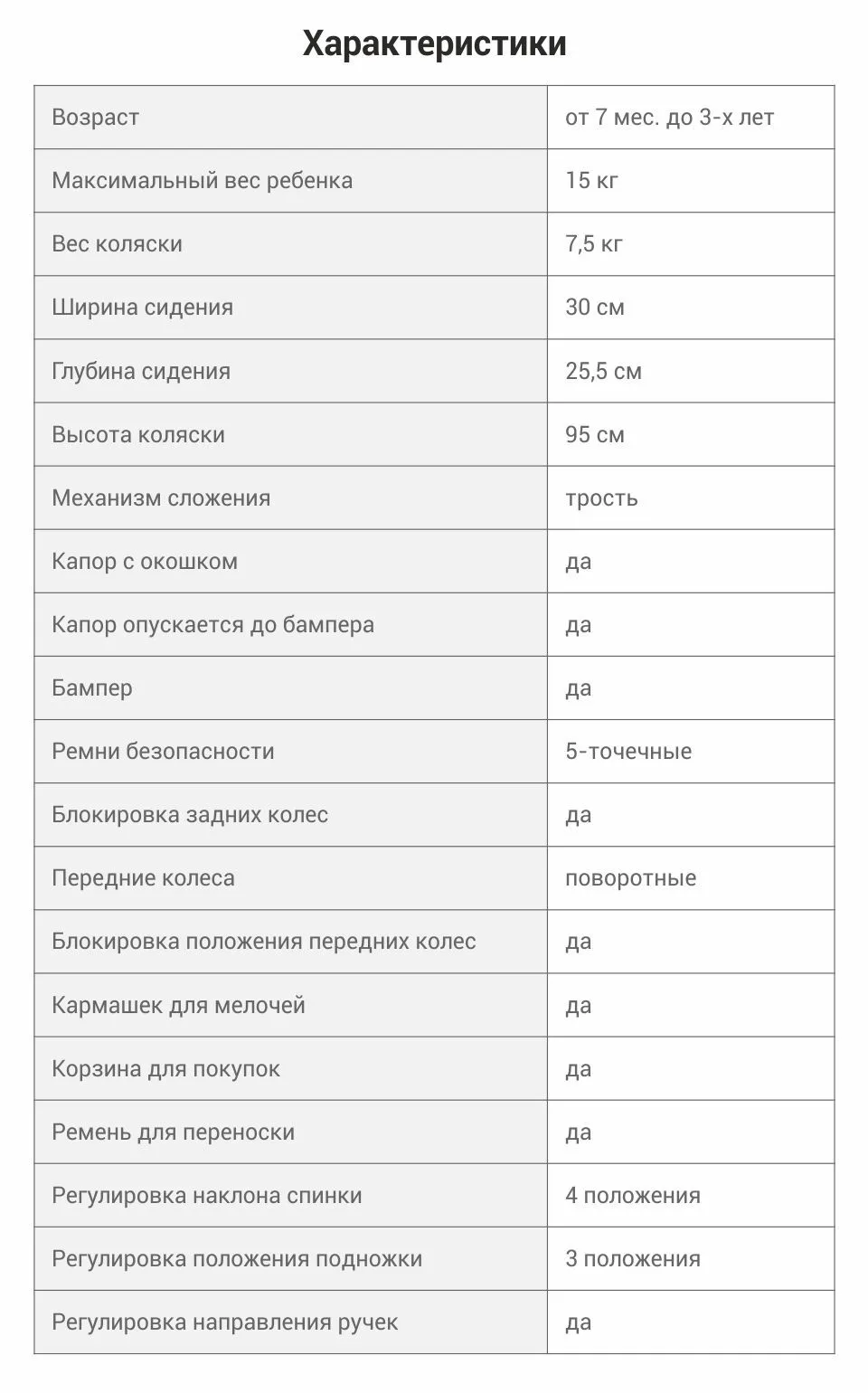 Детская прогулочная открытая коляска Zlatek Discovery для детей от 7 месяцев до 3 лет, весом до 15 кг