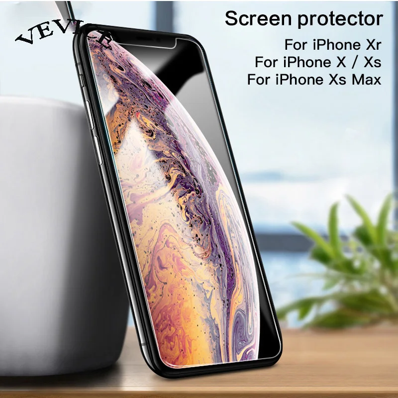 Ультратонкое закаленное стекло 9H для iPhone X 7 8 6 S 4 4S 5 5S 5C SE Plus Защитная пленка iPod Touch |