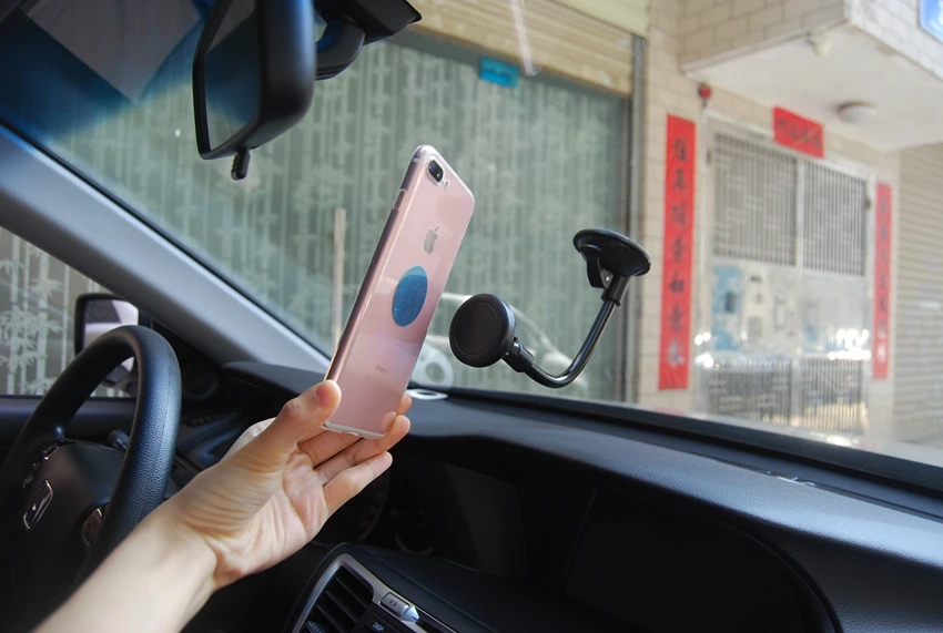 Магнитный автомобильный держатель для телефона HOTR на лобовое стекло, автомобильный держатель на магните, gps дисплей, подставка, крепление, поддержка, рука, автомобильный держатель, вращающийся на 360 градусов