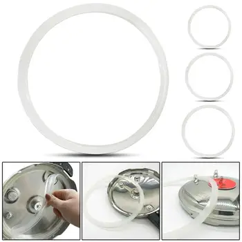 

22/24/26/32cm Rubber Clear Electric Pressure Cooker Gasket Replacement Silicone Pressure Cooker Gaskets For Kitchen Tools