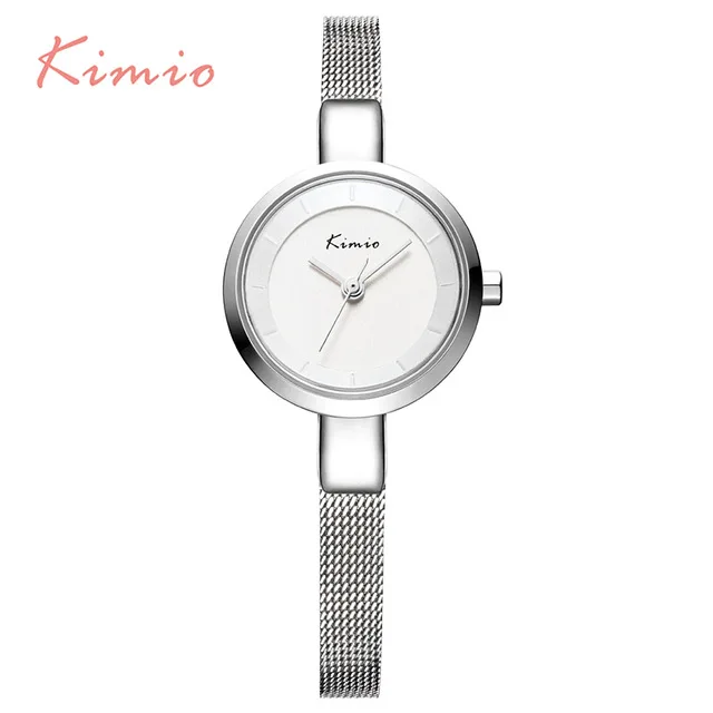 KIMIO Small Round Dial Woven Mesh Band Quartz Women Watch Famous Luxury Brand 2018 Simple Casual Ladies Wrist Watches For Women
KIMIO Small Round Dial Woven Mesh Band Quartz Women Watch Famous Luxury Brand 2018 Simple Casual Ladies Wrist Watches For Women