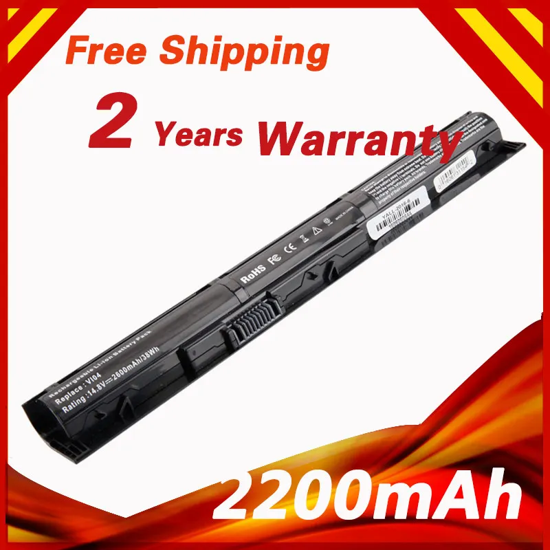 Acheter 2200 mAh 4 Cellules pour Ordinateur Portable Batterie VI04 Pour HP Pavilion Envy 15 K301tu 15 ab010tx Pour ProBook 440 G2 HSTNN DB6J HSTNN LB6K 756479 421