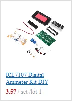 ICL7107 цифровой комплект амперметра DIY модуль постоянного тока 5 в 35 мА 70,6x39 мм DIY наборы амперметра тока L29K