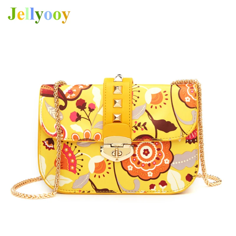 

Luxury Italy Brand Fashion Printed Leather Handbag Lady Clutch Famous Designer Women Handbag Chain Rivet Shoulder Bags Louis Sac