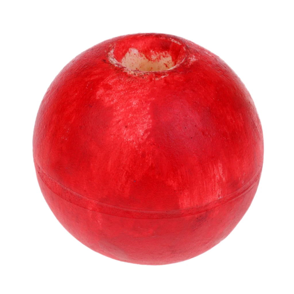 10Pcs Round Fishing Anchor Floats Buoys Safety Swimming Pool Lane Divider Rope Water Float Ball Red 10x10 cm