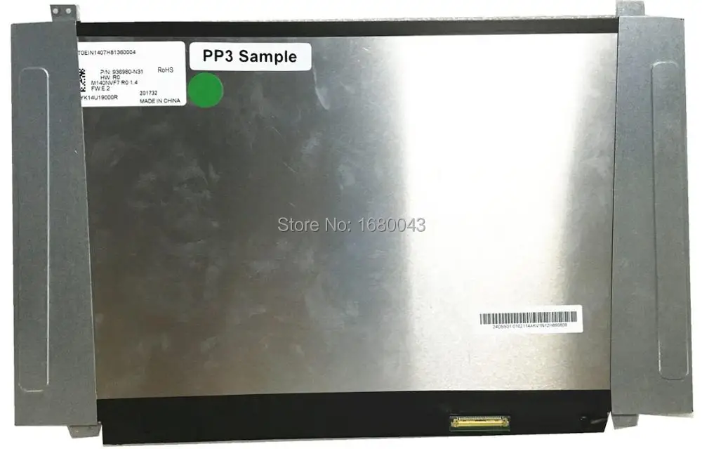 M140NVF7 R0 1.7 Replacement Display 14 FHD IPS 120HZ LCD LED Screen