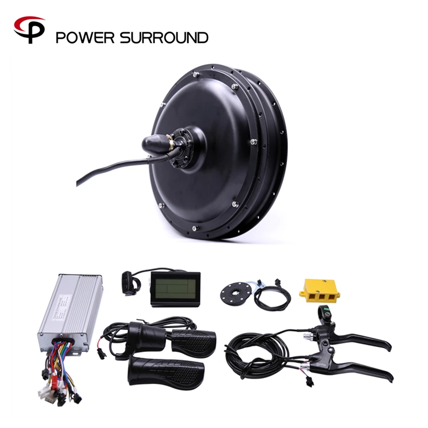 Perfect 11.11  2019 Free shipping 48V 1000W rear high speed Motor Electric Bicycle eBike Conversion Kits motor wheel 0