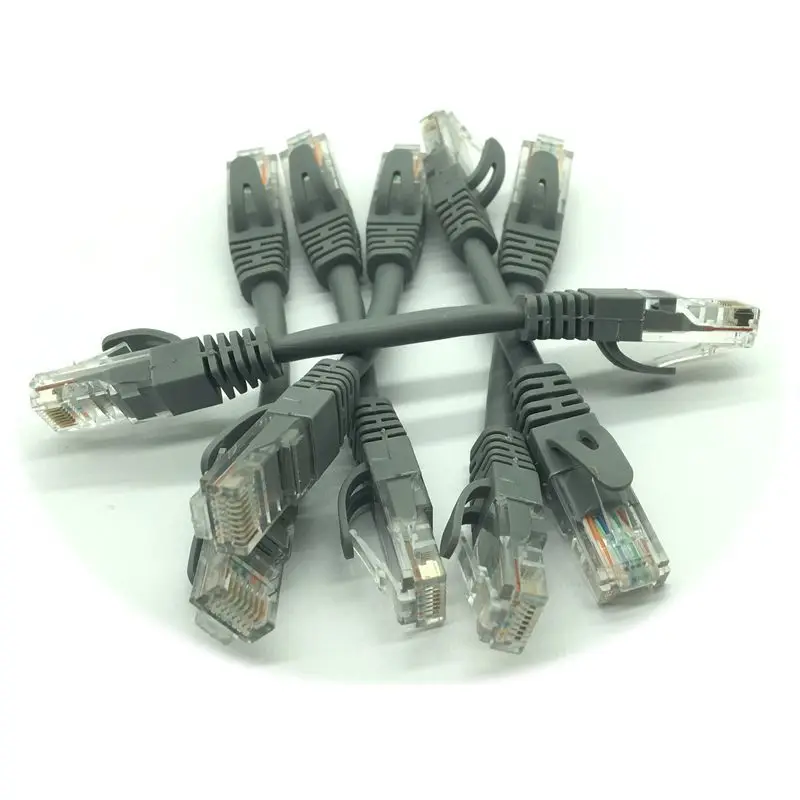 

CP45 25cm20cm 30cm Cat5e Cat 5 Ethernet Utp Network Male To Male Cable Gigabit Patch Cord Rj45 Twisted Pair Gi