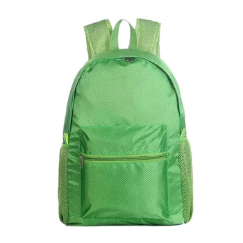 

Outdoor Unisex Hiking Traveling Foldable Bag Waterproof Nylon Softback Huge Capacity Backpack with Zippered Layers