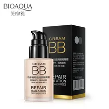 BIOAQUA Естественное отбеливание ярче BB крем идеально безупречной крышка акне пор CC крем Nude Make-up увлажняющий жидких Foundatio