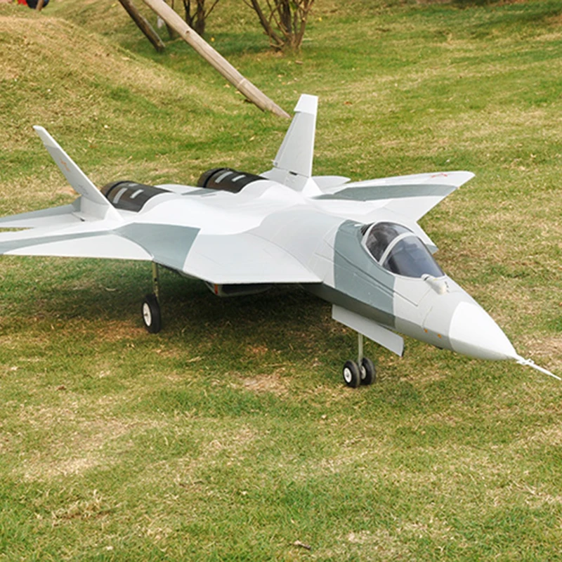 LX/полет в небе rc хобби Twin 12 лезвия 70 мм EDF T50/SU57 самолет комплект