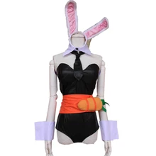 Cosplay LOL Blades Of Exile Riven Bunny Girl BUNNY CUSTOMES Sexy Uniforms Women's Dress riven doggeries