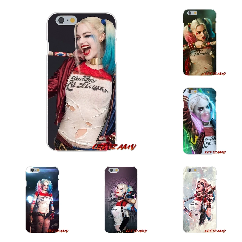 Suicide Squad Harley Quinn Comics Slim Silicone phone Case For iPhone X 4 4S 5 5S 5C SE 6 6S 7 8 Plus | Мобильные телефоны и